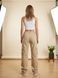 Штани карго бежеві PrettyLittleThing wide leg низька посадка розмір UK10 KL-TR-174 фото 3