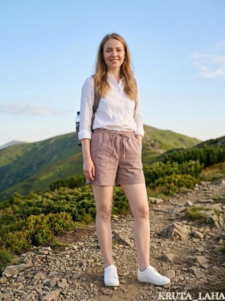 Шорти ASOS Design у кольорі пилової троянди, розмір S KL-SH-112 фото